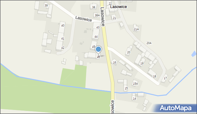 Lasowice, Lasowice, 46, mapa Lasowice