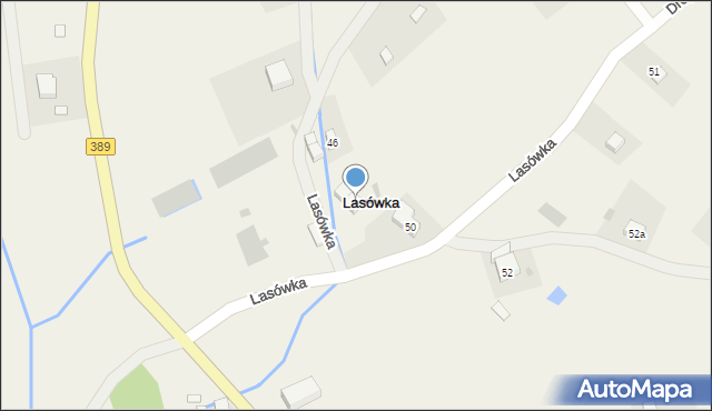 Lasówka, Lasówka, 48, mapa Lasówka