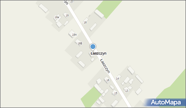 Łaszczyn, Łaszczyn, 17, mapa Łaszczyn