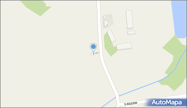 Łaszew, Łaszew, 2, mapa Łaszew