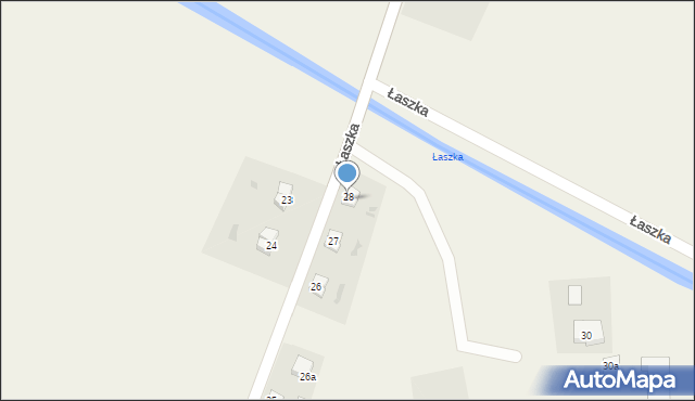 Łaszka, Łaszka, 28/2, mapa Łaszka