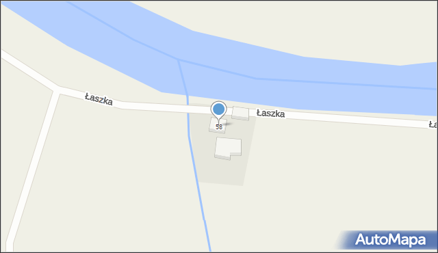 Łaszka, Łaszka, 58, mapa Łaszka