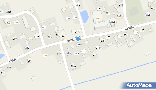 Laszki, Laszki, 272, mapa Laszki