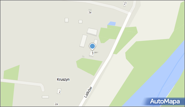 Latków, Latków, 3, mapa Latków