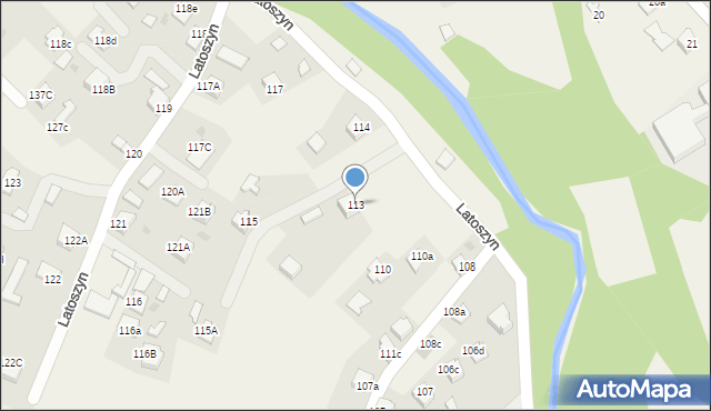 Latoszyn, Latoszyn, 113, mapa Latoszyn