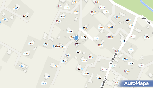 Latoszyn, Latoszyn, 125, mapa Latoszyn