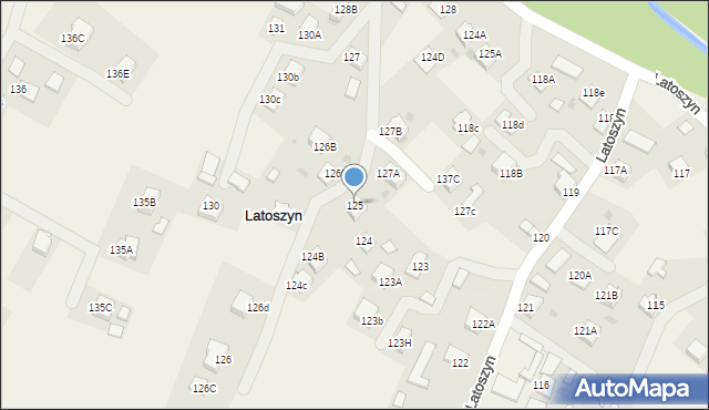 Latoszyn, Latoszyn, 125, mapa Latoszyn