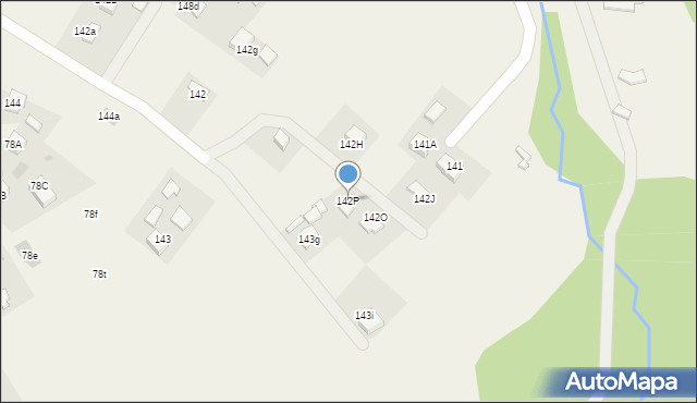 Latoszyn, Latoszyn, 142P, mapa Latoszyn