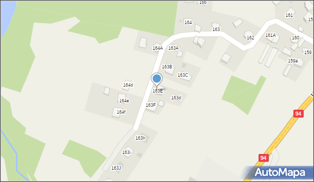 Latoszyn, Latoszyn, 163E, mapa Latoszyn