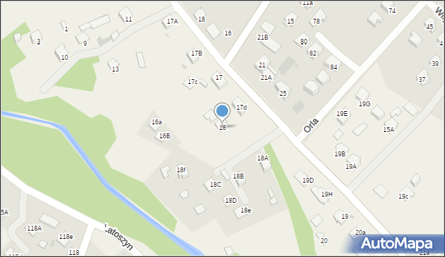 Latoszyn, Latoszyn, 18, mapa Latoszyn