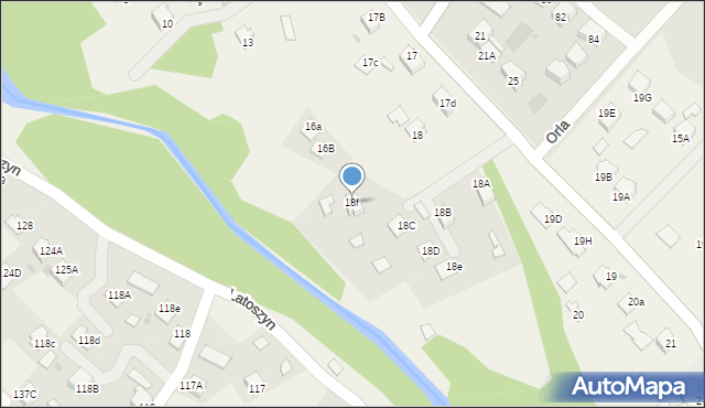 Latoszyn, Latoszyn, 18f, mapa Latoszyn