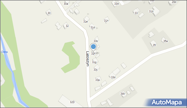 Latoszyn, Latoszyn, 31f, mapa Latoszyn