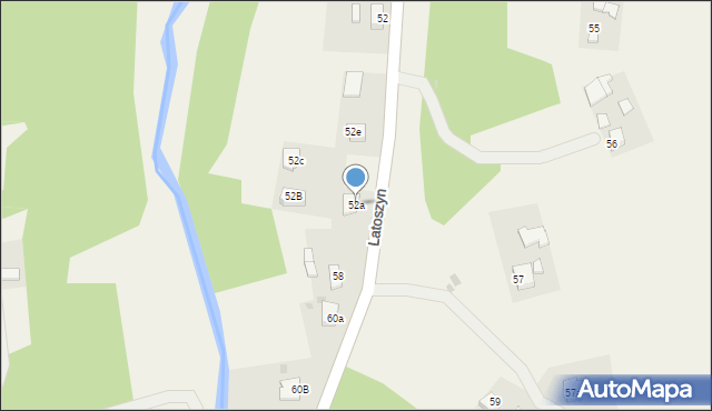 Latoszyn, Latoszyn, 52a, mapa Latoszyn