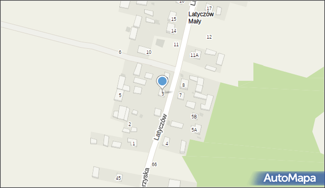 Latyczów, Latyczów, 3, mapa Latyczów