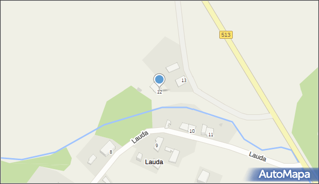 Lauda, Lauda, 12, mapa Lauda