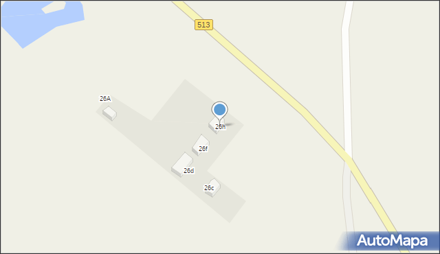 Lauda, Lauda, 26h, mapa Lauda