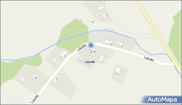 Lauda, Lauda, 9, mapa Lauda