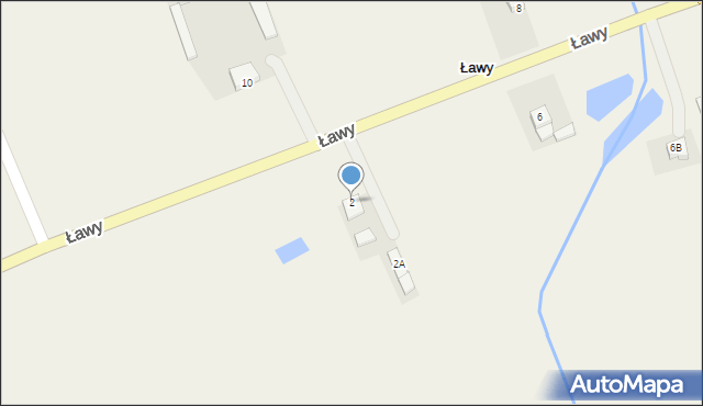 Ławy, Ławy, 2, mapa Ławy
