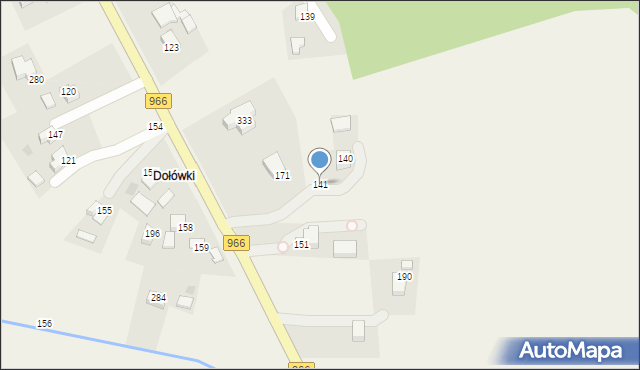 Łazany, Łazany, 141, mapa Łazany