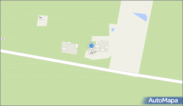 Łążek, Łążek, 2a, mapa Łążek