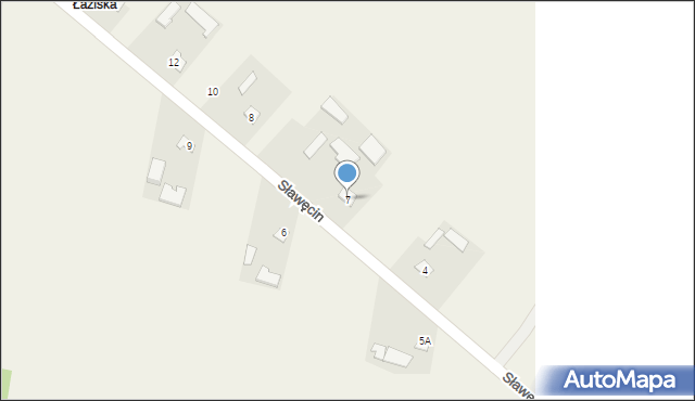Łaziska, Łaziska, 7, mapa Łaziska