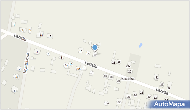 Łaziska, Łaziska, 19, mapa Łaziska