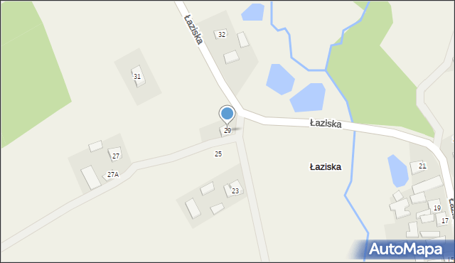 Łaziska, Łaziska, 29, mapa Łaziska