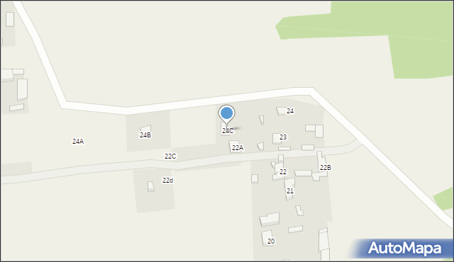 Łazy, Łazy, 24C, mapa Łazy