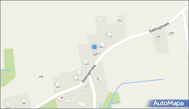 Łazy, Łazy, 126, mapa Łazy