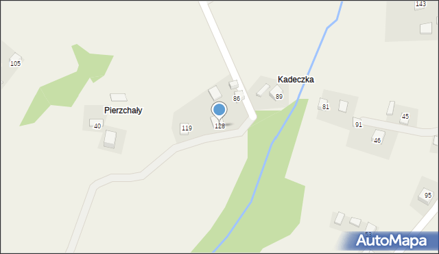 Łazy Brzyńskie, Łazy Brzyńskie, 128, mapa Łazy Brzyńskie