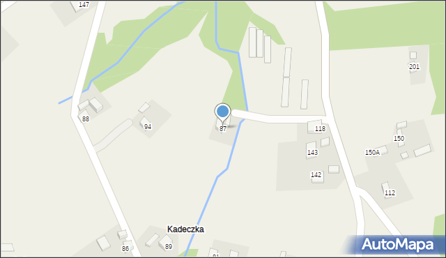 Łazy Brzyńskie, Łazy Brzyńskie, 87, mapa Łazy Brzyńskie