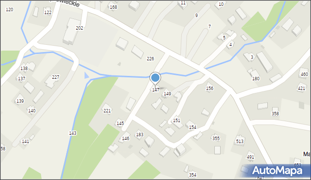 Łazy Dębowieckie, Łazy Dębowieckie, 147, mapa Łazy Dębowieckie