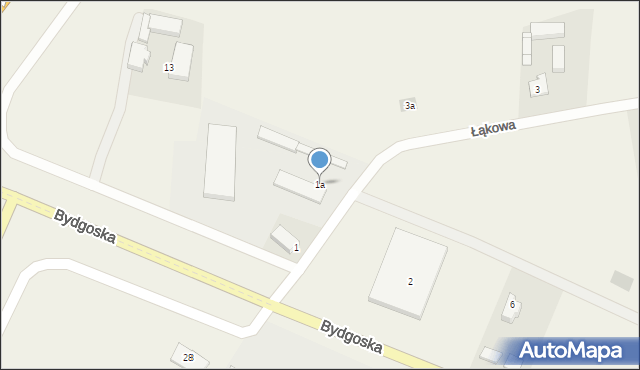 Lipienice, Łąkowa, 1a, mapa Lipienice