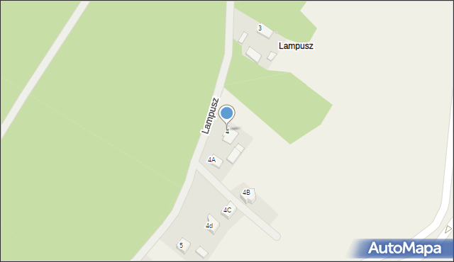 Lubicz Dolny, Lampusz, 4, mapa Lubicz Dolny
