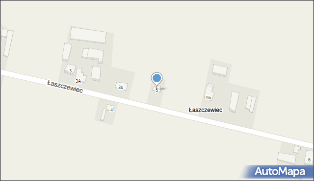 Ludomy, Łaszczewiec, 5, mapa Ludomy