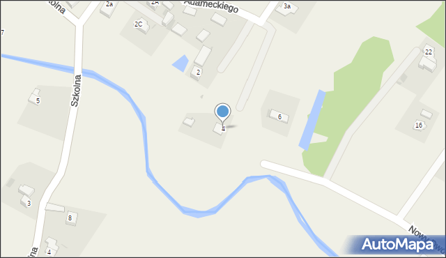 Marklowice Górne, Łąkowa, 4, mapa Marklowice Górne