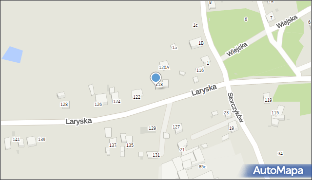 Mysłowice, Laryska, 120, mapa Mysłowice