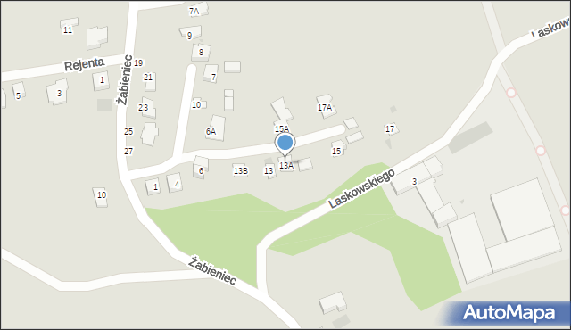 Nieszawa, Laskowskiego Heliodora, 13A, mapa Nieszawa