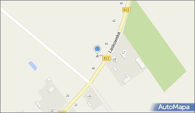 Parczew, Laskowska, 46, mapa Parczew