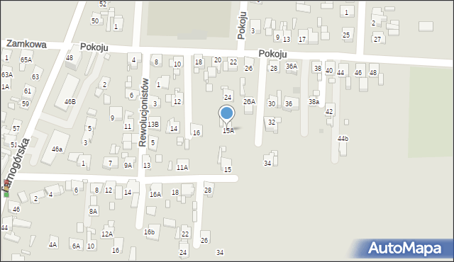 Piekary Śląskie, Łąkowa, 15A, mapa Piekary Śląskie