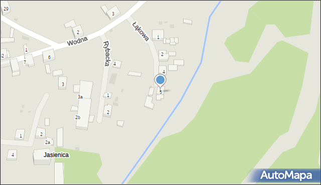 Police, Łąkowa, 5, mapa Police