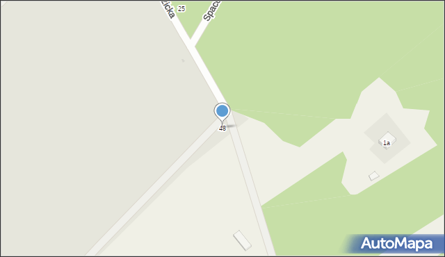 Przedbórz, Łazicka, 48, mapa Przedbórz