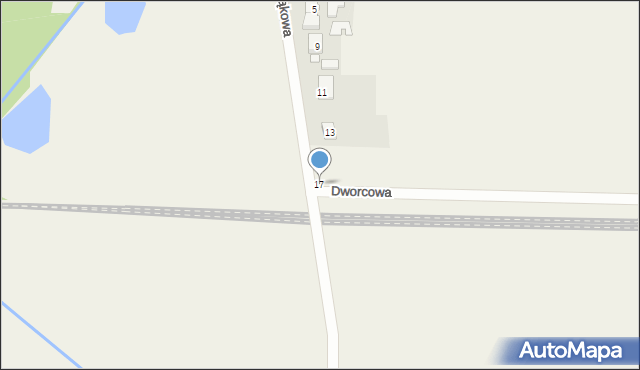 Przybroda, Łąkowa, 17, mapa Przybroda