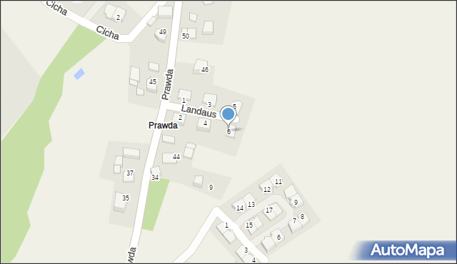 Raciborowice, Landaus, 6, mapa Raciborowice