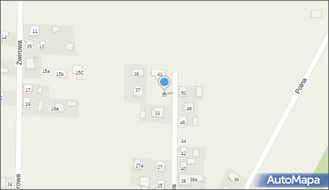 Radłów, Lamkowa, 35, mapa Radłów