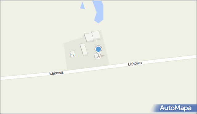 Radoszewo, Łąkowa, 21, mapa Radoszewo