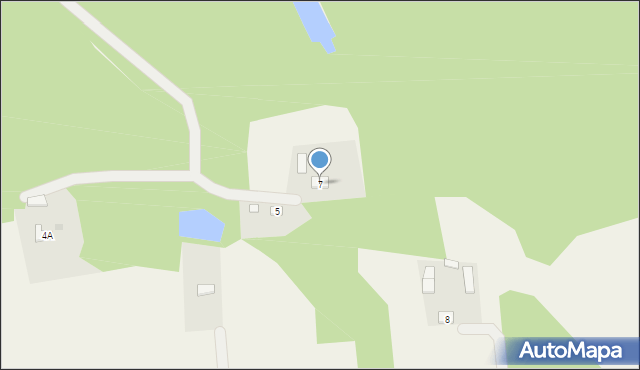 Rawicz, Łazy, 7, mapa Rawicz