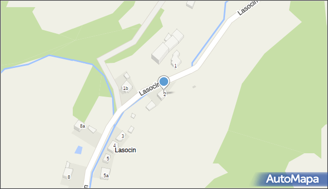 Rościszów, Lasocin, 2, mapa Rościszów