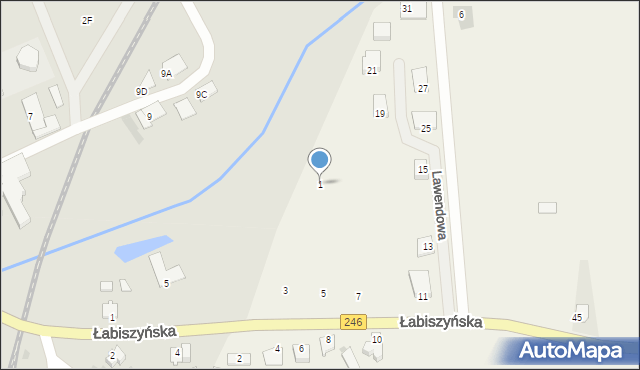 Smolniki, Łabiszyńska, 1, mapa Smolniki