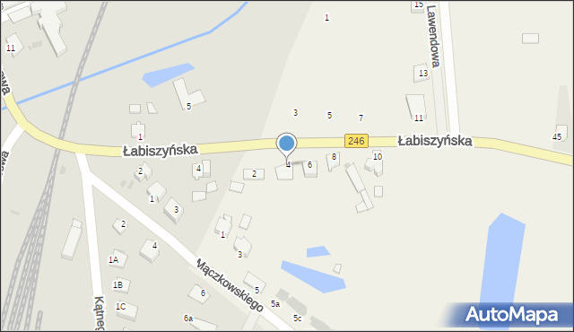 Smolniki, Łabiszyńska, 4, mapa Smolniki